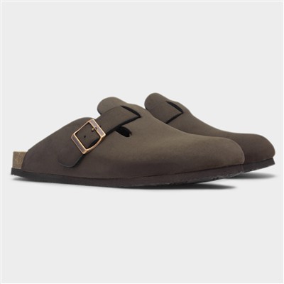Pappy Mens Brown Mule Sandal