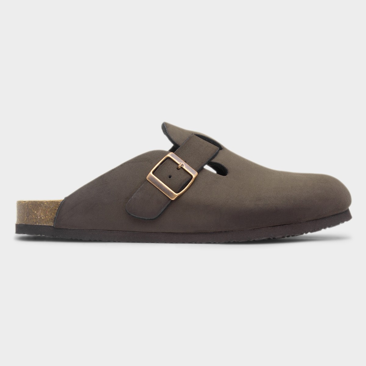 Pappy Mens Brown Mule Sandal