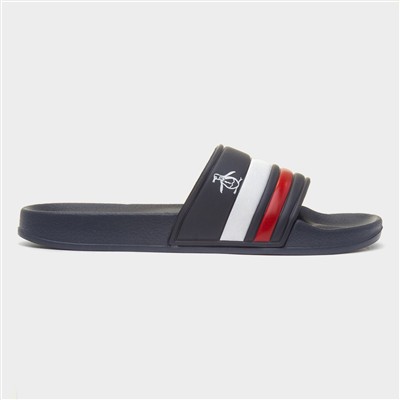 Pier Retro Mens Navy Slider