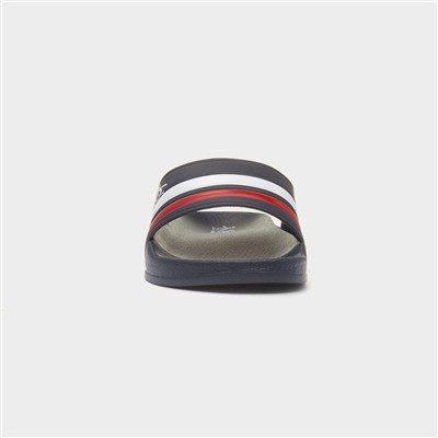 Pier Retro Mens Navy EVA Slider