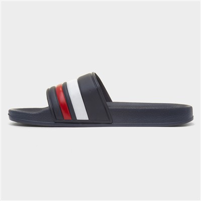 Pier Retro Mens Navy EVA Slider