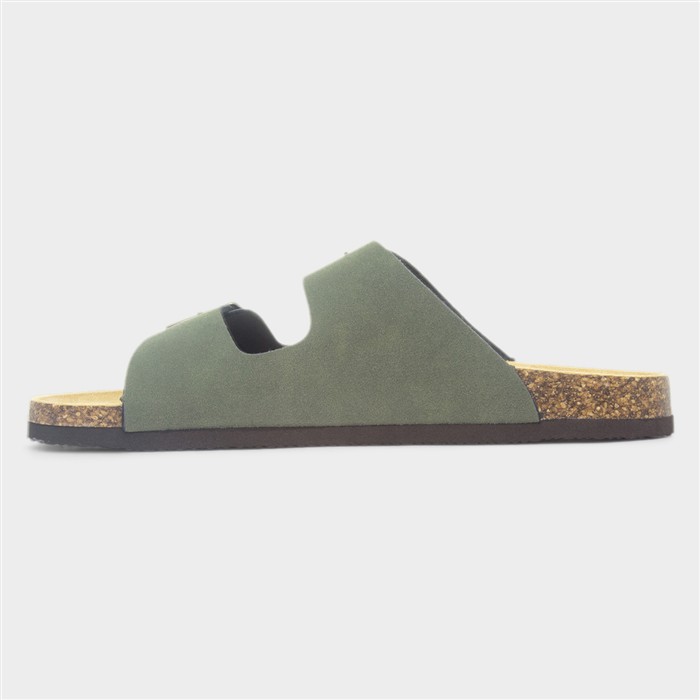Port Mens Khaki Mule Sandal