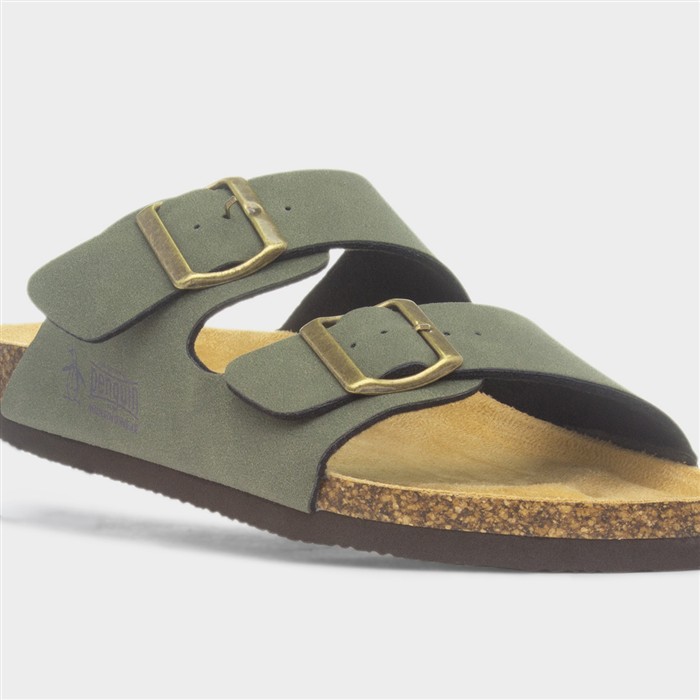 Port Mens Khaki Mule Sandal
