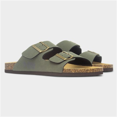 Port Mens Khaki Mule Sandal