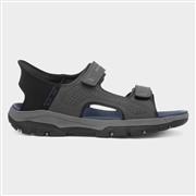 Skechers Slip Ins Tresmen Reece Mens Grey Sandal (Click For Details)
