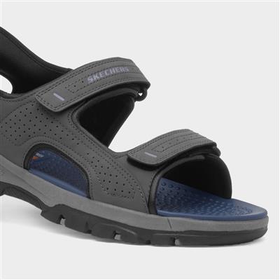 Slip Ins Tresmen Reece Mens Grey Sandal