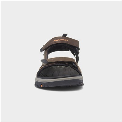 Prewitt Rigdon Mens Brown Vegan Sandal