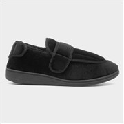 Jo & Joe Declan Mens Black Wider Fit Slipper (Click For Details)