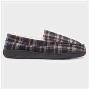 Jo & Joe Elswick Mens Navy Moccasin Slipper (Click For Details)