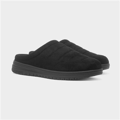 Murette Garvanza Mens Black Slipper