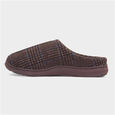 Wexford Mens Brown Mule Slipper