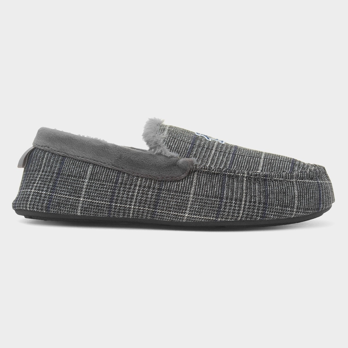 Bedtime Mens Charcoal Slipper