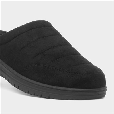 Murette Garvanza Mens Black Slipper