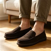 Jo & Joe Beamsley Mens Brown Slippers (Click For Details)