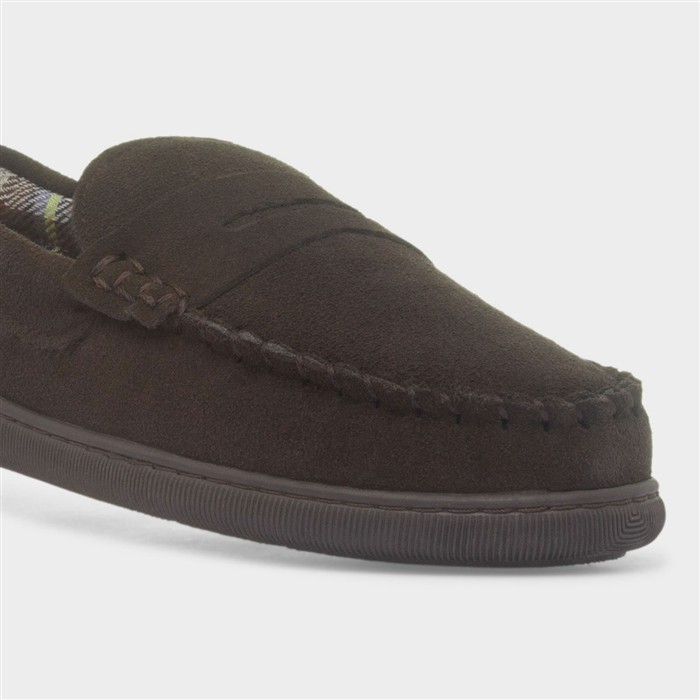 Beamsley Mens Brown Slippers