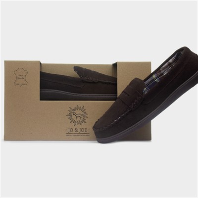 Beamsley Mens Brown Slippers