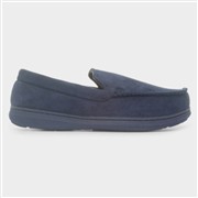 Jo & Joe Perthshire Mens Navy Slippers (Click For Details)