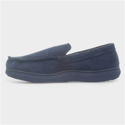 Perthshire Mens Navy Slippers