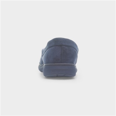 Perthshire Mens Navy Slippers