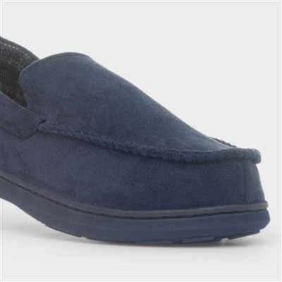 Perthshire Mens Navy Slippers