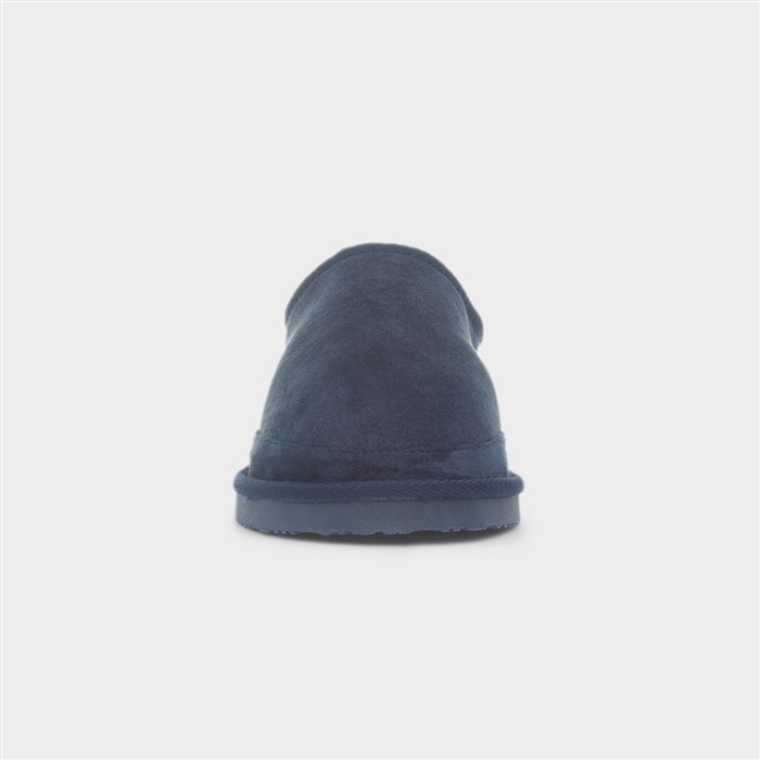 Kinross Mens Navy Mens Mule Slipper