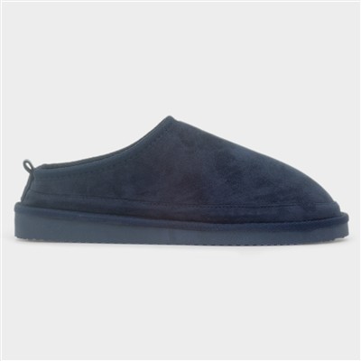 Kinross Mens Navy Mens Mule Slipper