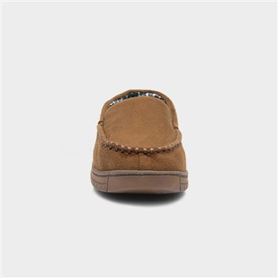 Issac Mens Brown Moccasin