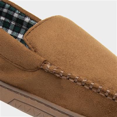Issac Mens Brown Moccasin