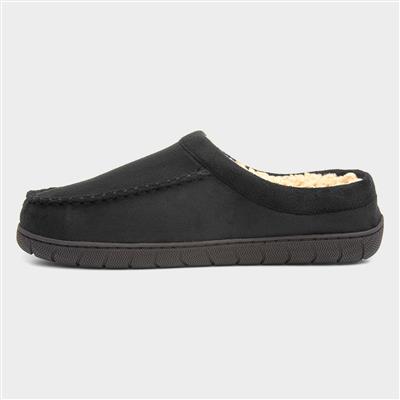 Owen Mens Black Mule