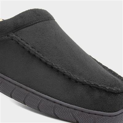 Owen Mens Black Mule