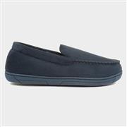 The Slipper Company Mens Moccasin in Navy (Click For Details)