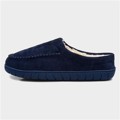 Mens Navy Mule