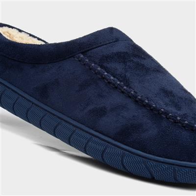 Mens Navy Mule