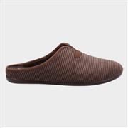 Cotswold Mens Blackbird Mule Slipper in Brown (Click For Details)