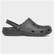 Mens Black Warm Lined EVA Slipper (Click For Details)