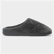 The Slipper Company Men's Grey Mule Slippers (Click For Details)