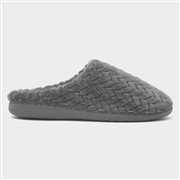 The Slipper Company Mens Grey Mule Slipper (Click For Details)