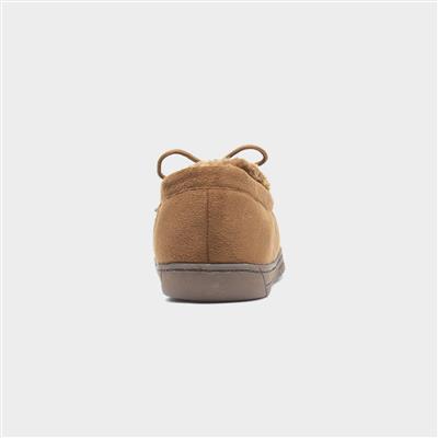 Mens Tan Moccasin