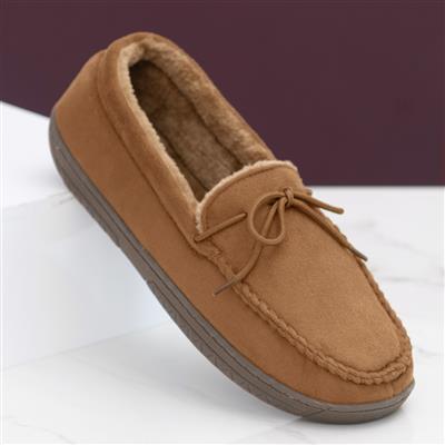tan slip on slippers