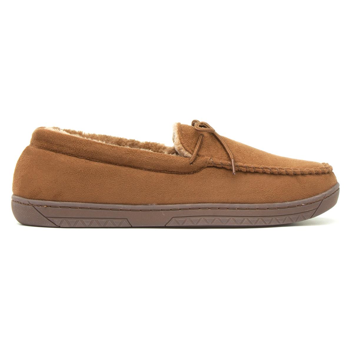 The Slipper Company Mens Tan Slipper-69195 | Shoe Zone