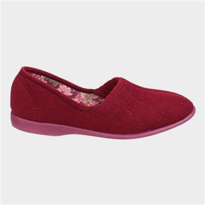 Womens Audrey Slipper in Red