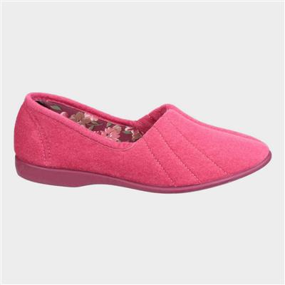 Audrey Womens Pink Slipper