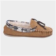Cotswold Kilkenny Womens Tan Moccasin Slipper (Click For Details)