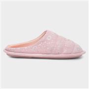 Jo & Joe Astir Womens Pink Mule Slipper (Click For Details)
