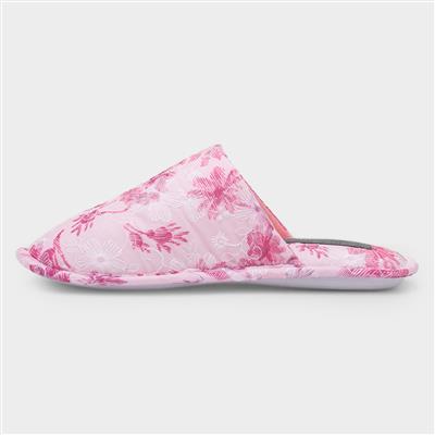 Womens Hawaii Pink Mule Slipper