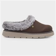 Skechers Bobs Keepsakes Lite Womens Brown Slipper (Click For Details)
