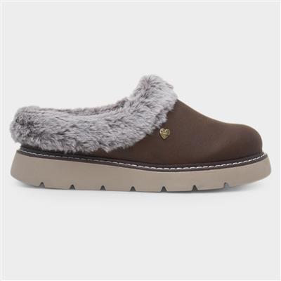 Bobs Keepsakes Lite Womens Brown Slipper