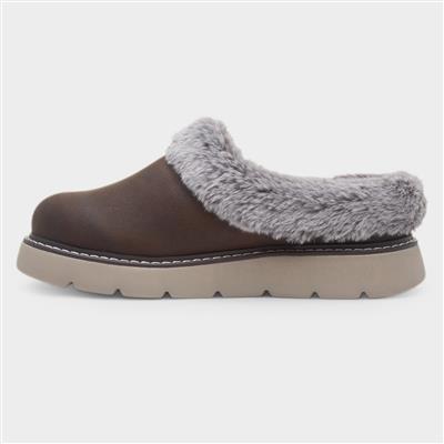 Bobs Keepsakes Lite Womens Brown Slipper