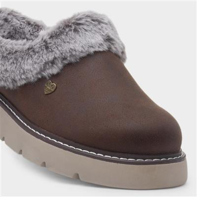 Bobs Keepsakes Lite Womens Brown Slipper