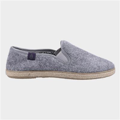 Womens Recycled Cosy Slipper in Grey